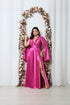 VESTIDO CAPA PRADA VESTIDO DE FESTA PETRA FINA FUCSIA P